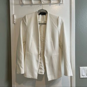 Zara - White Blazer